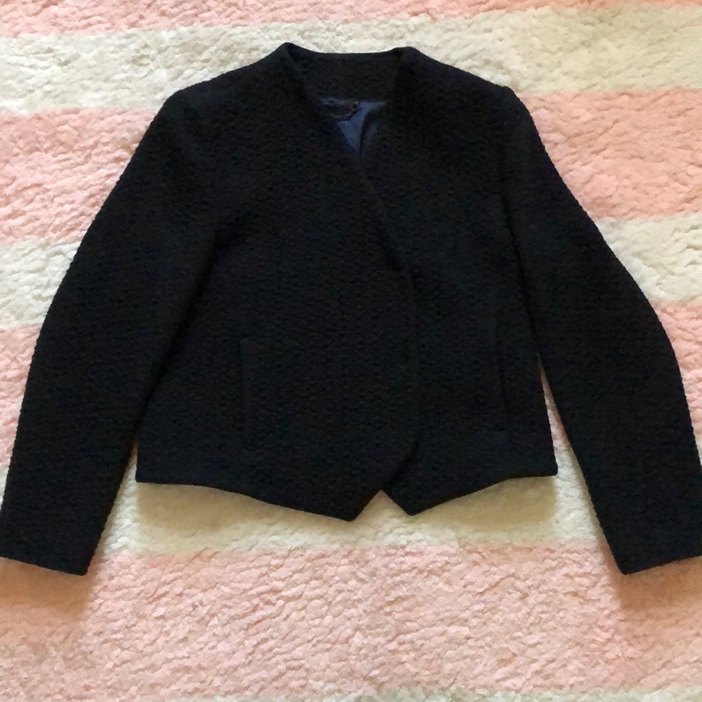 Jigsaw . Black blazer.